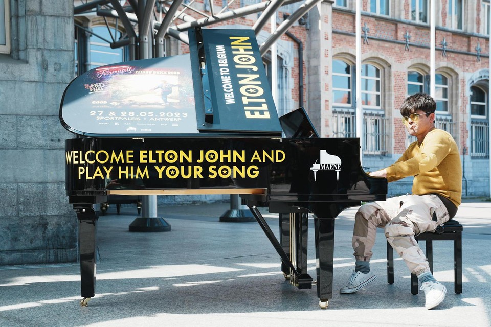 De Gentenaars mogen een liedje spelen voor Elton John.