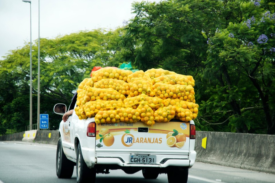 Sinaasappels in Brazilië 