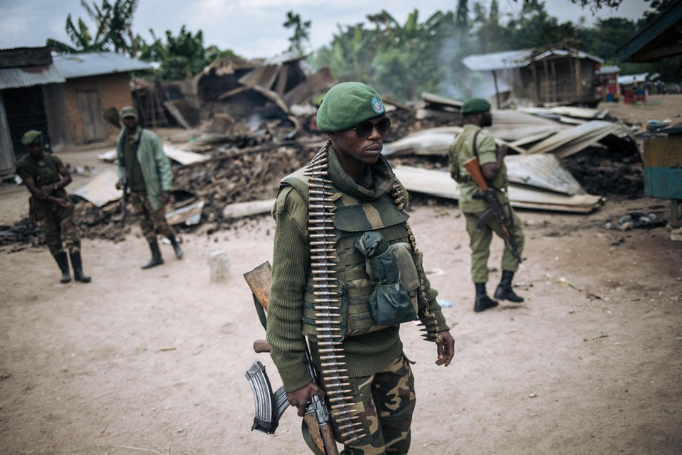 In Beni, in het oosten van de Democratische Republiek Congo, zijn minstens 27 burgers gedood door rebellen van ADF (archiefbeeld) 