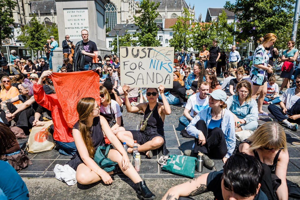 Afgelopen weekend werd al op de Groenplaats in Antwerpen geprotesteerd.