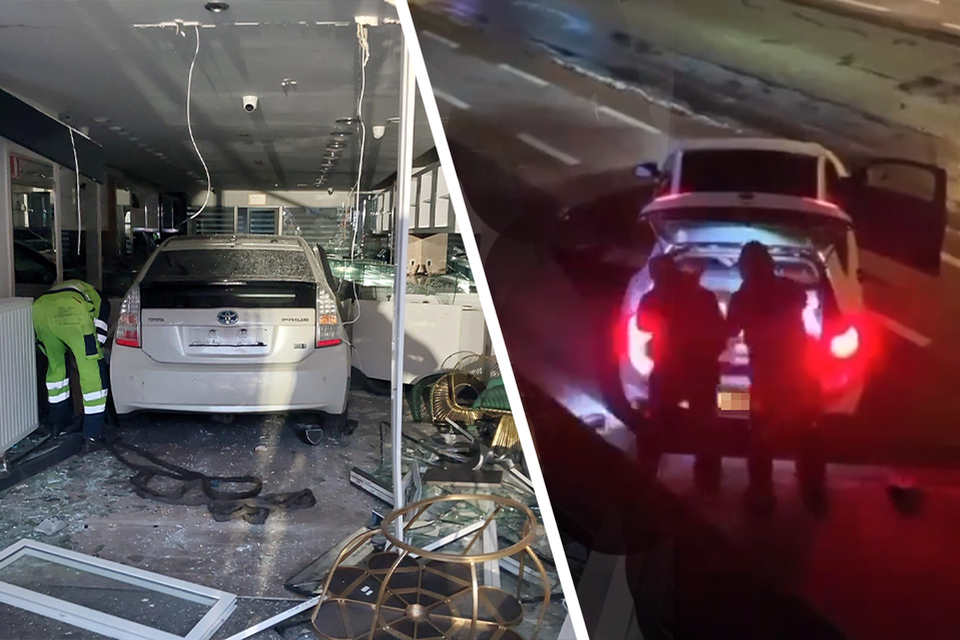 Spectacular ram crack in Heusden-Zolder: Thieves drive through the window of jewelry store (Heusden-Zolder)