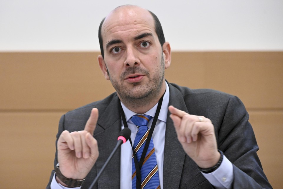 Staatssecretaris Mathieu Michel.
