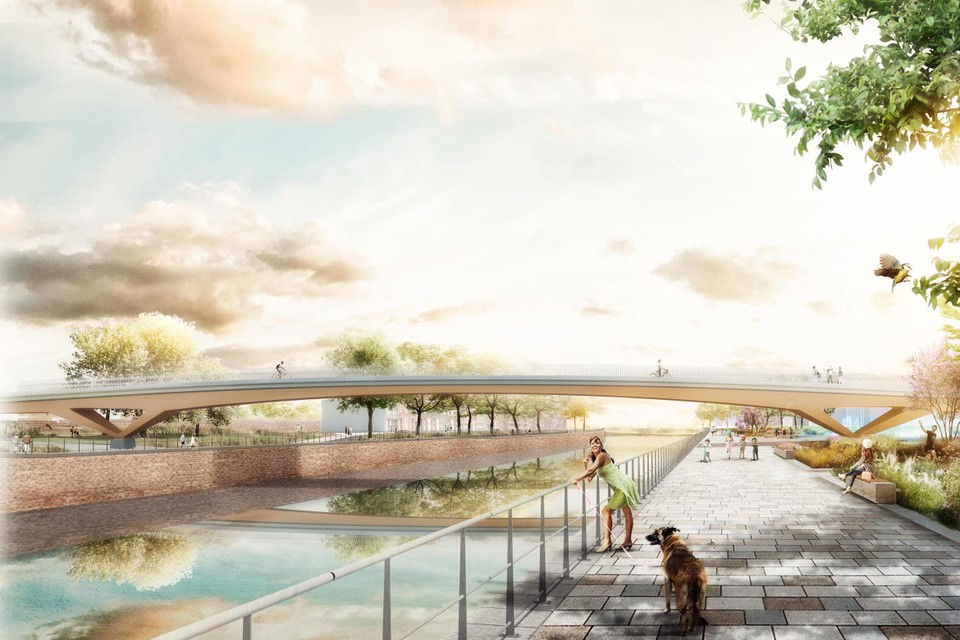 Een nieuwe vergunningsaanvraag voor de bouw van de centrumbrug in de Rijselstraat volgt binnenkort.