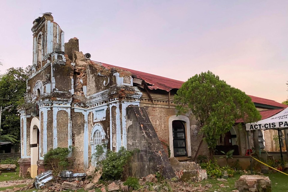 Ook in oktober 2022 werden de Filipijnen getroffen door een zware aardbeving.