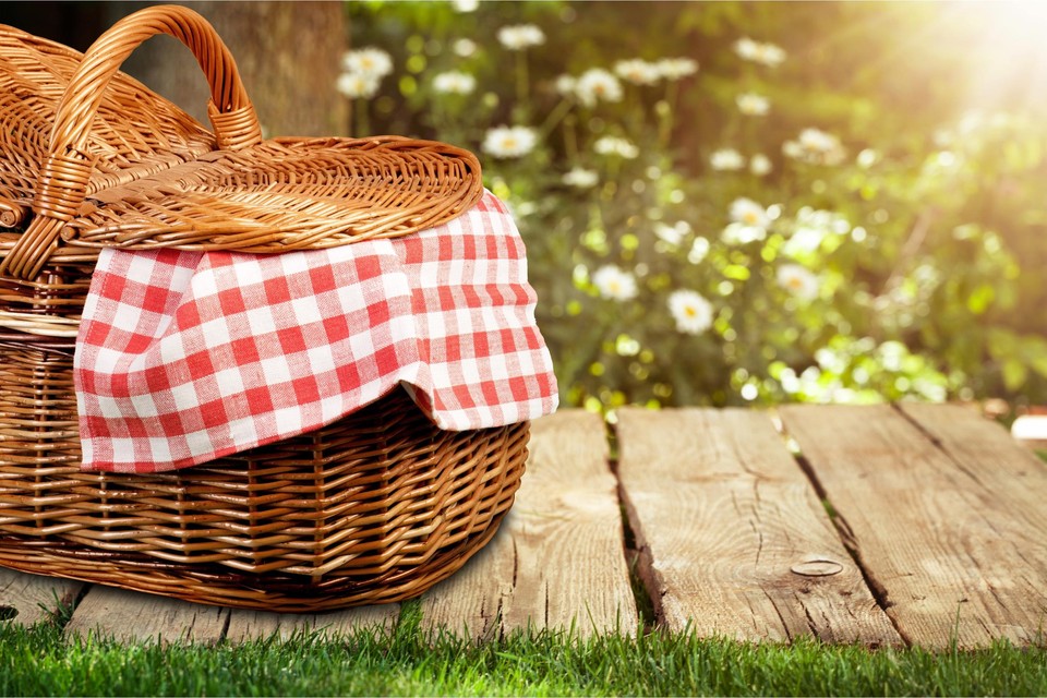 Less is more op een picknick. 