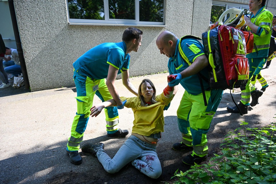 Springen buste geest Grote rampenoefening focust op incident met kwetsbare personen (Ranst) |  Het Nieuwsblad Mobile
