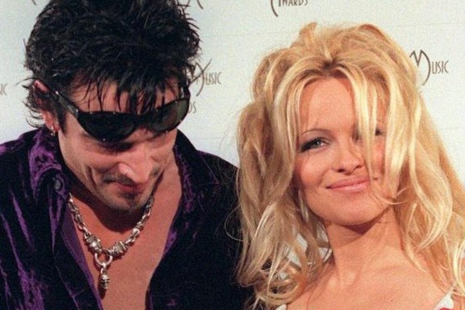 Tommy Lee en Pamela Anderson in gelukkigere tijden. 