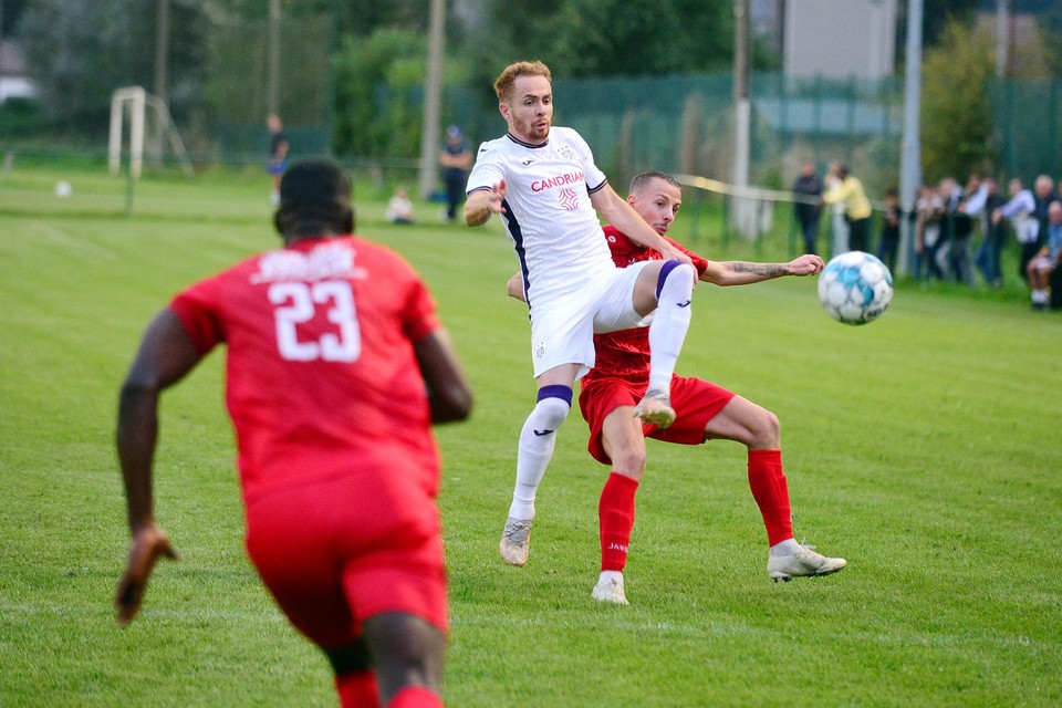 Adrien Trebel scoorde gisteren zelfs in d e oefenpot van de Anderlecht-beloften.