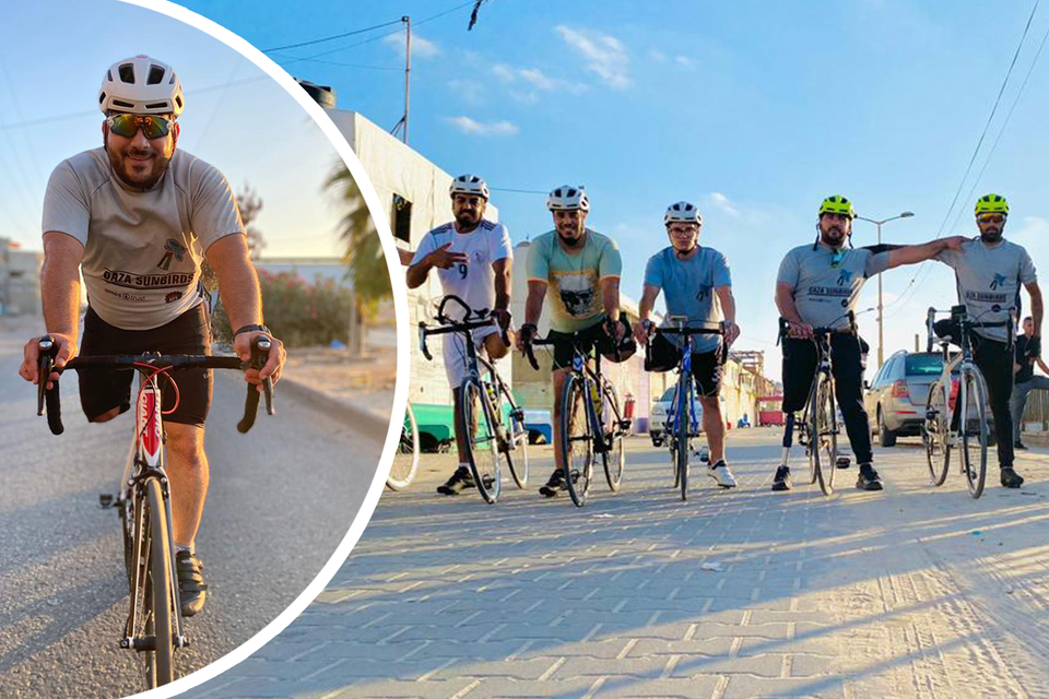 Gaza Sunbirds is een team van paracyclisten dat wil deelnemen aan de Paralympische Spelen van Parijs dit jaar.