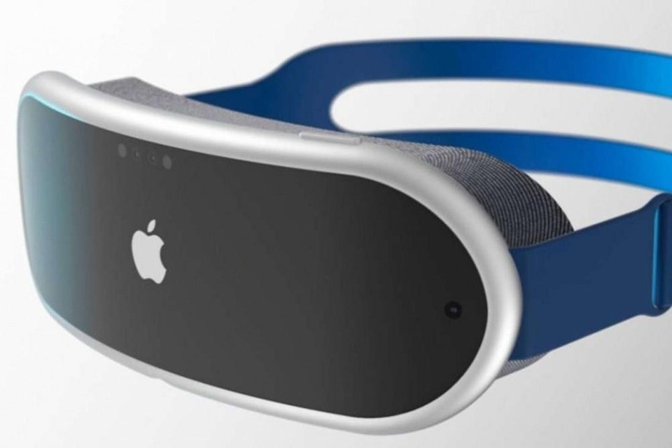 An impression of what the Apple headset could look like.