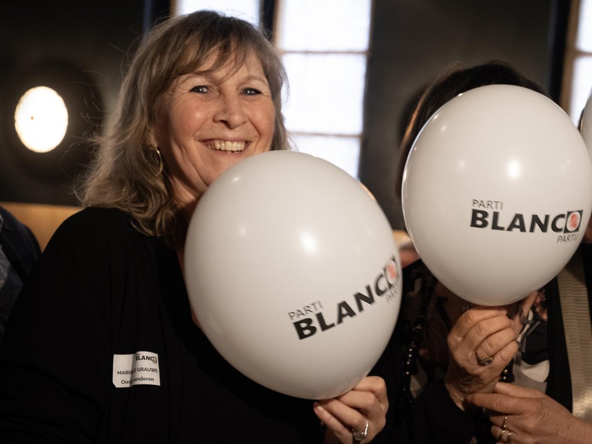 Marian De Grauwe, Lijstrekker Oost Vlaanderen voor Partij Blanco