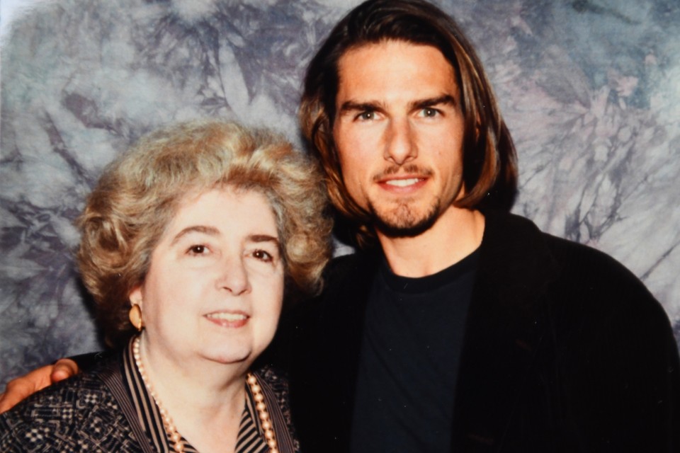 Maria met (een jonge) Tom Cruise 