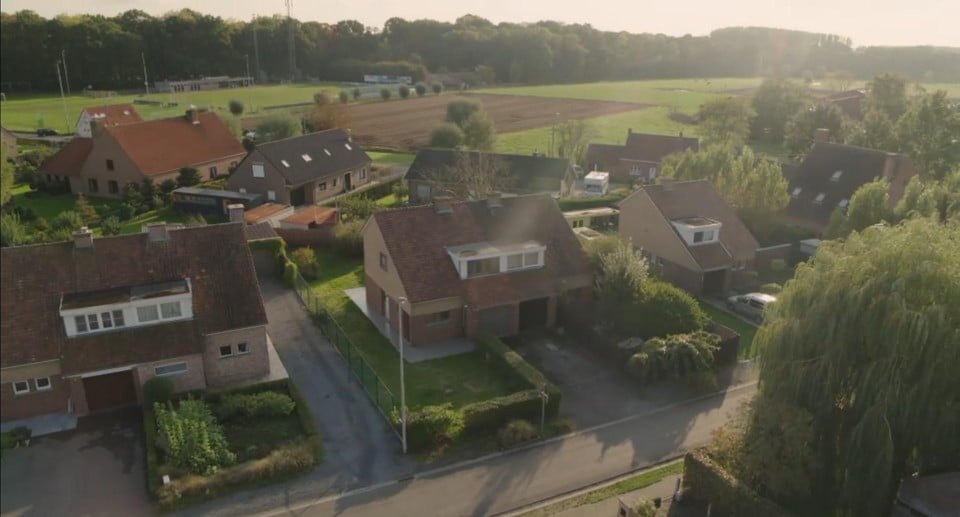 Het (voormalig) huis van Mila en Mathias in Lotenhulle.