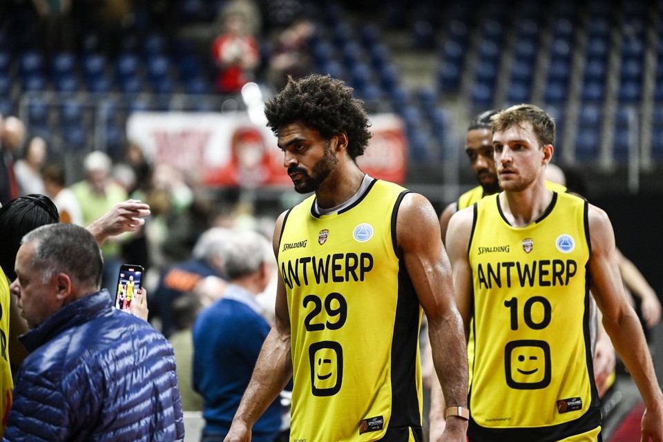 Net geen winst voor Telenet Giants Antwerp in de FIBA Europe Cup.