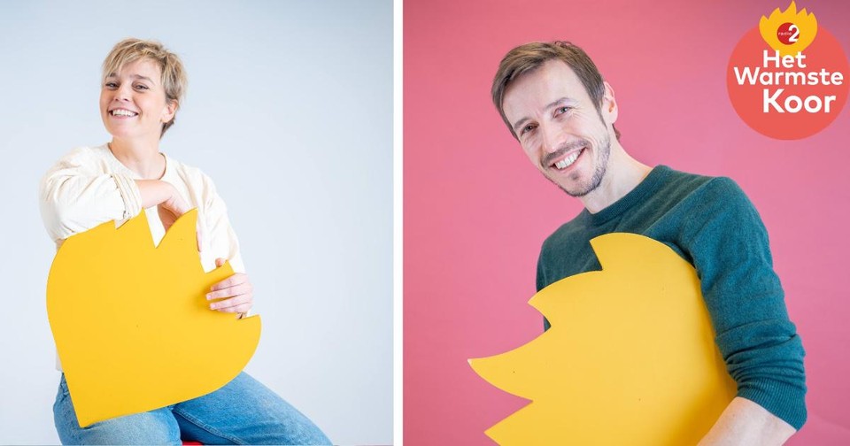 Britt Van Marsenille en David Van Ooteghem presenteren ‘Beste buren voor de warmste week’