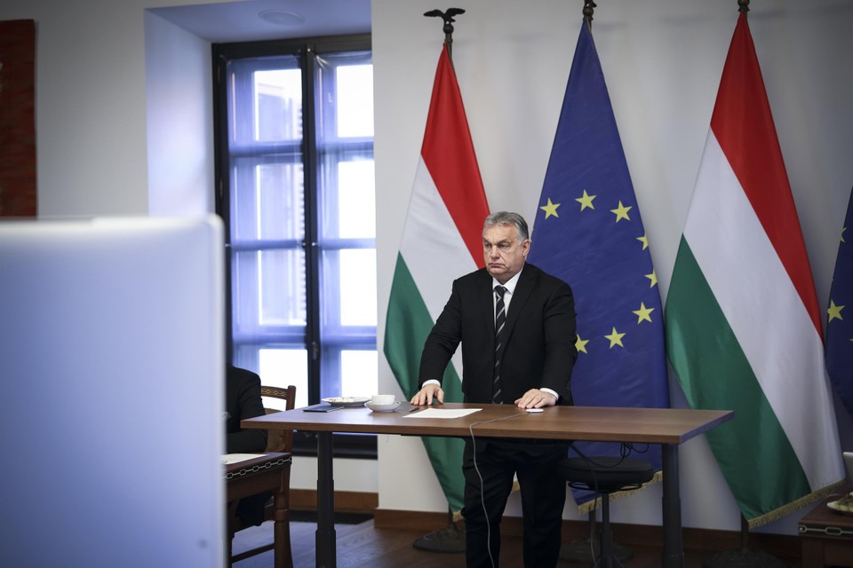 Archiefbeeld: Hongaars premier Viktor Orbán. 