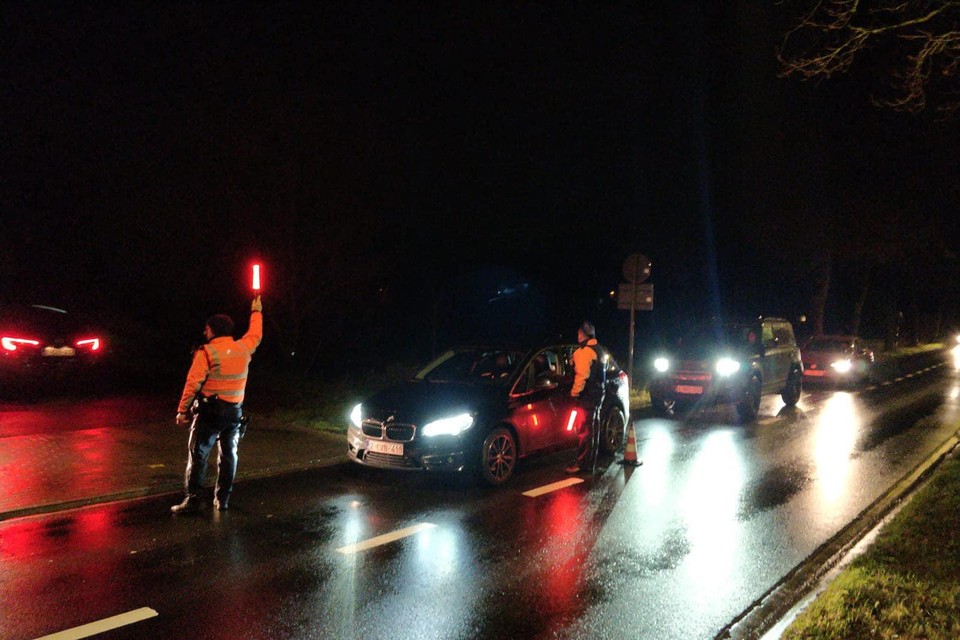 De inbreker werd op een haar na gevat door de politie (archiefbeeld).