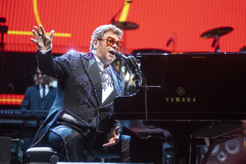Elton John komt pas in 2023 terug naar België. 