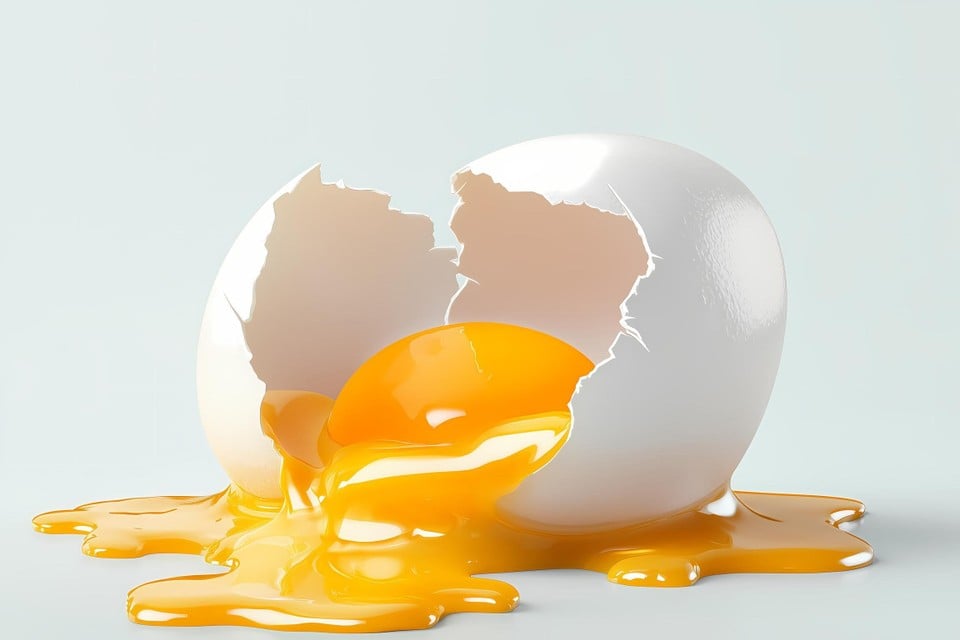 For example, the chance is smaller that an egg will break if you drop it