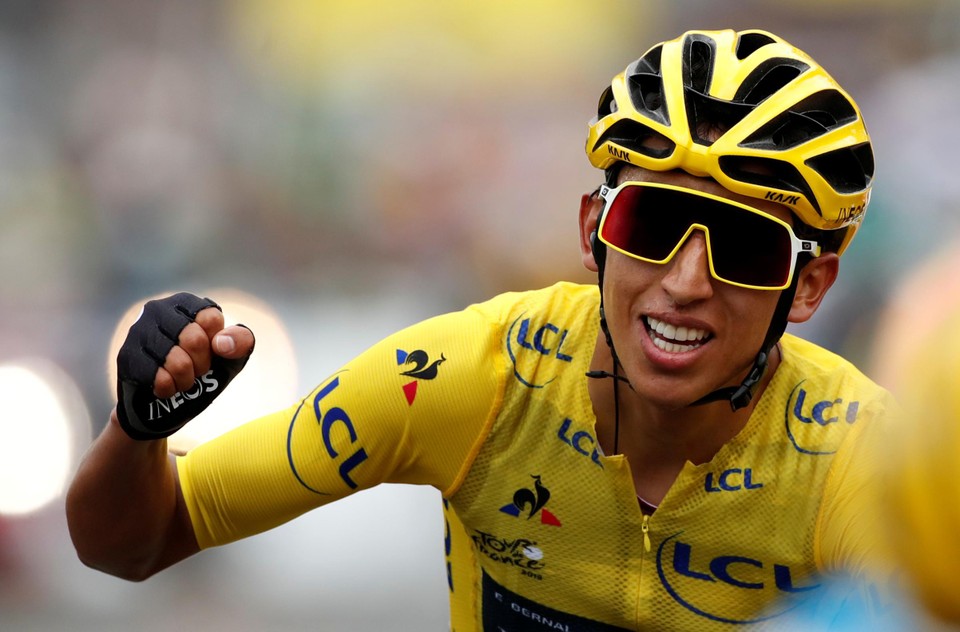 Egan Bernal kroonde zich in 2019 tot Tourwinnaar.