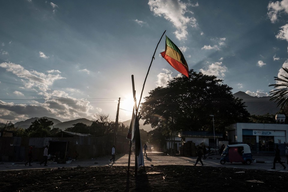 In de Ethiopische grensstreek woedt al meer dan een maand een felle burgeroorlog. 