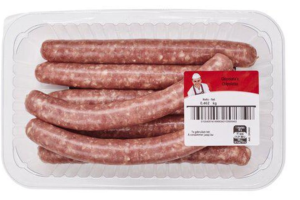 Colruyt recalls chipolatas because of Salmonella: « Go to doctor if you show symptoms »
