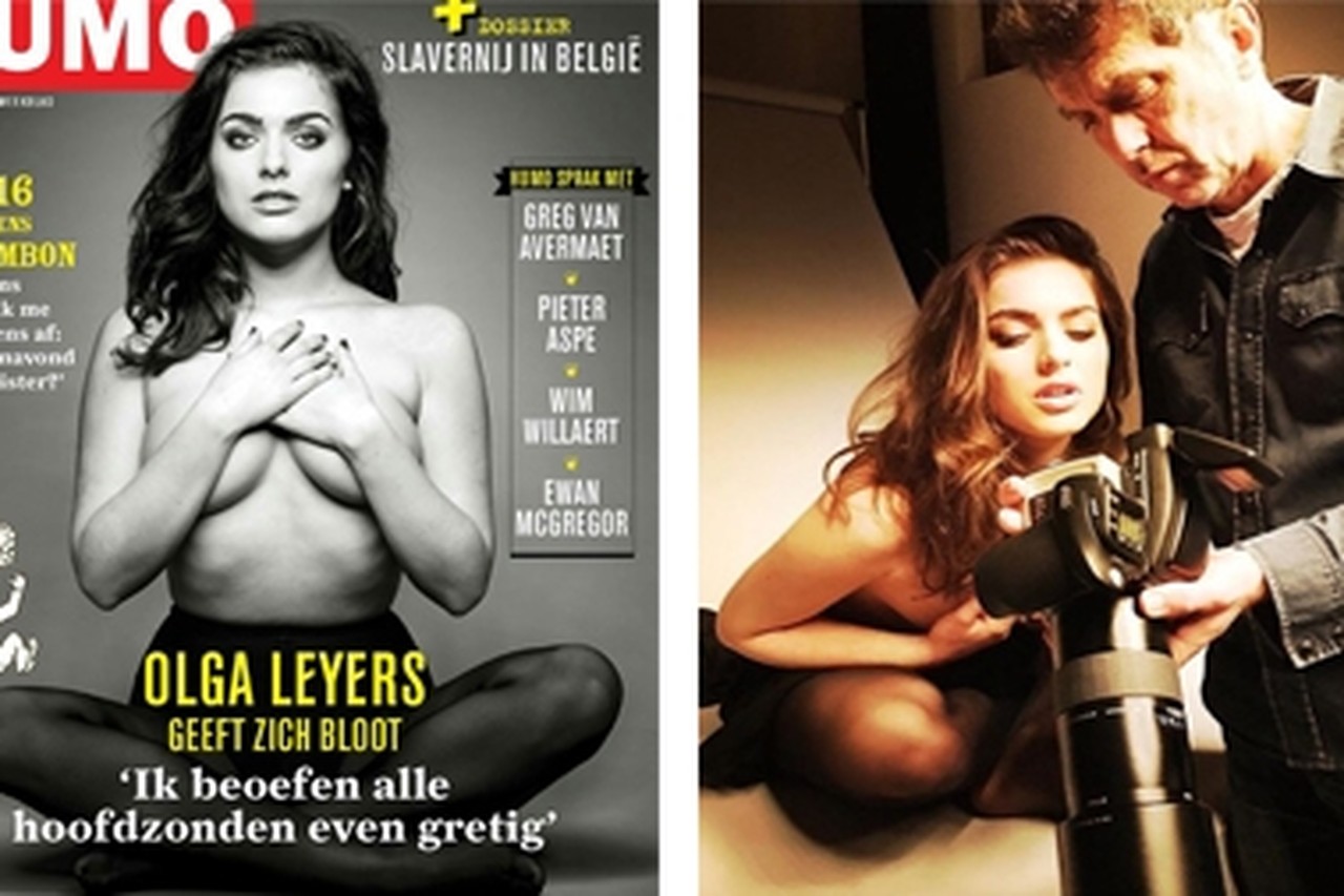 Olga Leyers geeft zich bloot op cover van Humo | Het Nieuwsblad Mobile