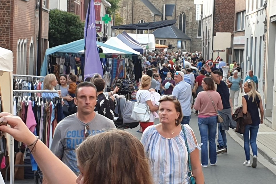 De jaarmarkt van Beersel is terug springlevend. HDD.