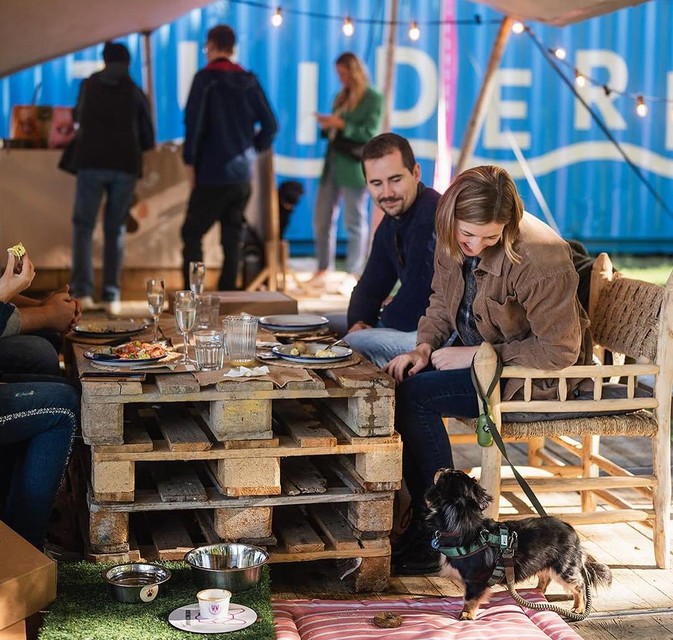 Woofs Entertainment also organized open -air cinema and speed dates in which you take your dog with you.