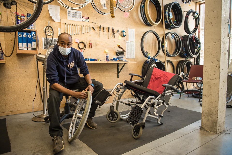 Fietsatelier nu ook rolstoelen tegen prijs (Mechelen) | Het Nieuwsblad Mobile