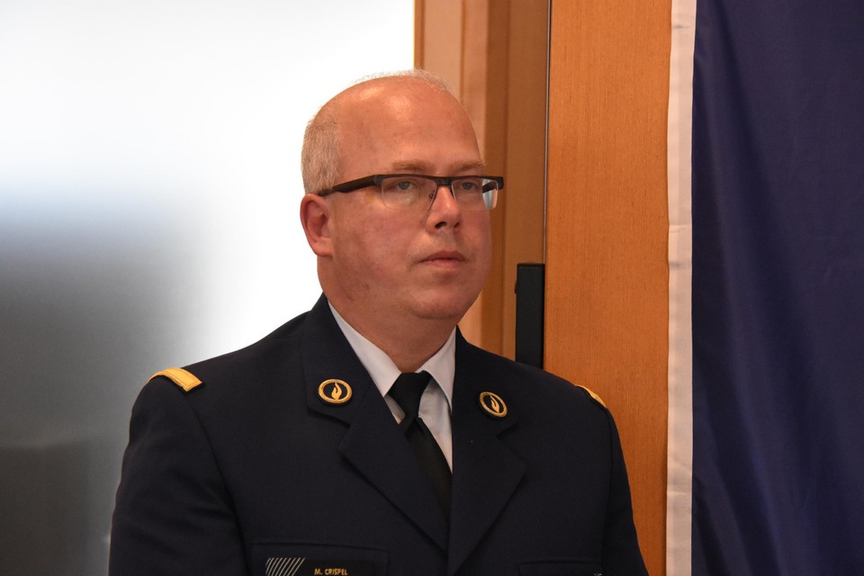 Mark Crispel, zonechef van de politiezone Zennevallei. 