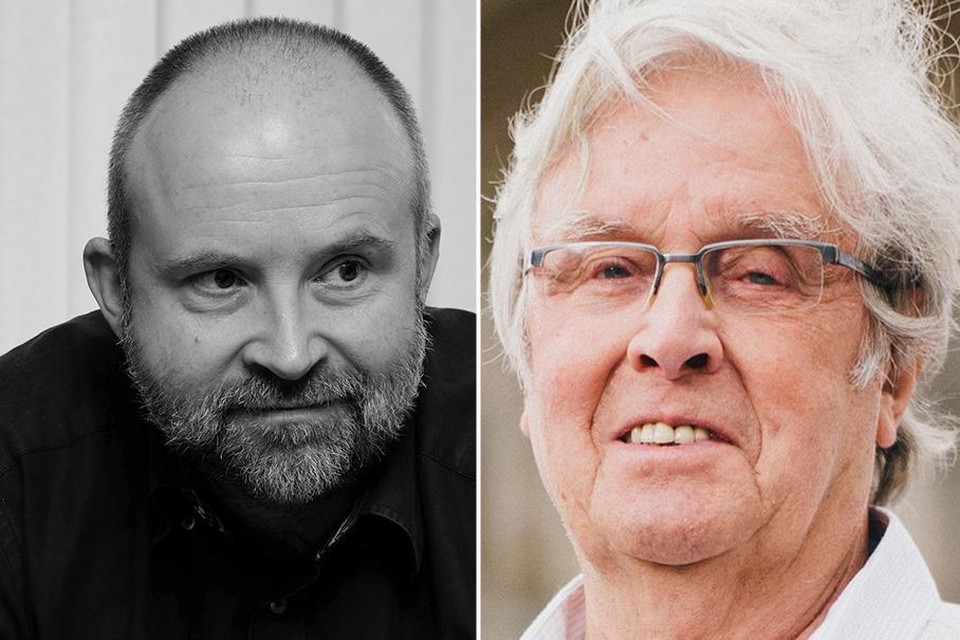 Wim (links), een vriend van Jan Van Rompaey (rechts), kon pas na acht weken een noodzakelijke ingreep ondergaan.