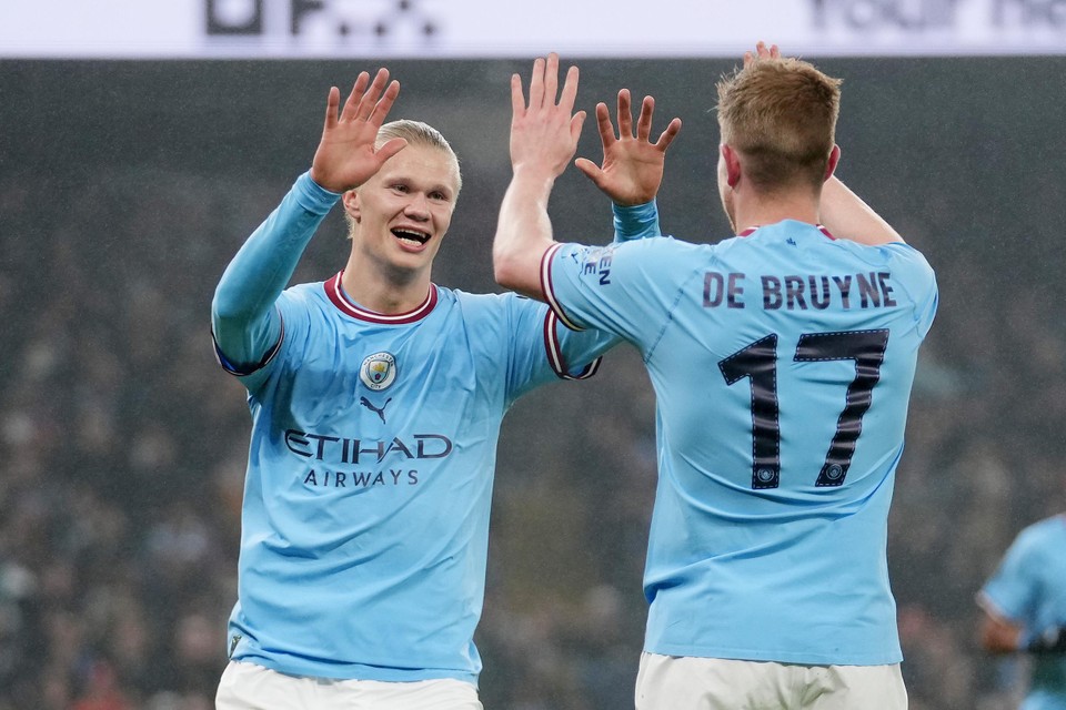Loodsen Erling Haaland en Kevin De Bruyne Manchester City naar een nieuwe titel? 