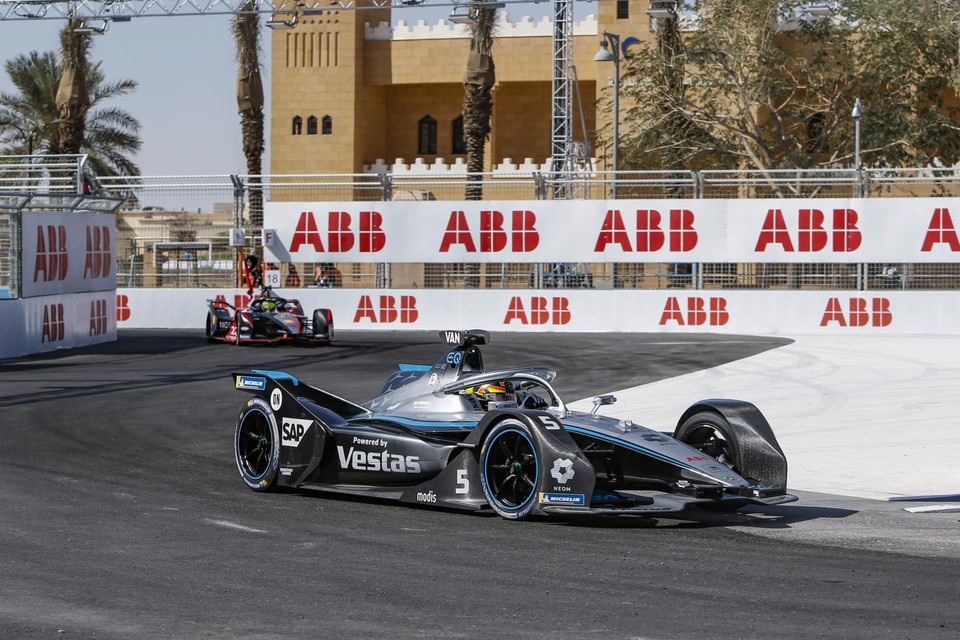 Stoffel Vandoorne mag zich niet kwalificeren voor de tweede Formule E-race van het seizoen.