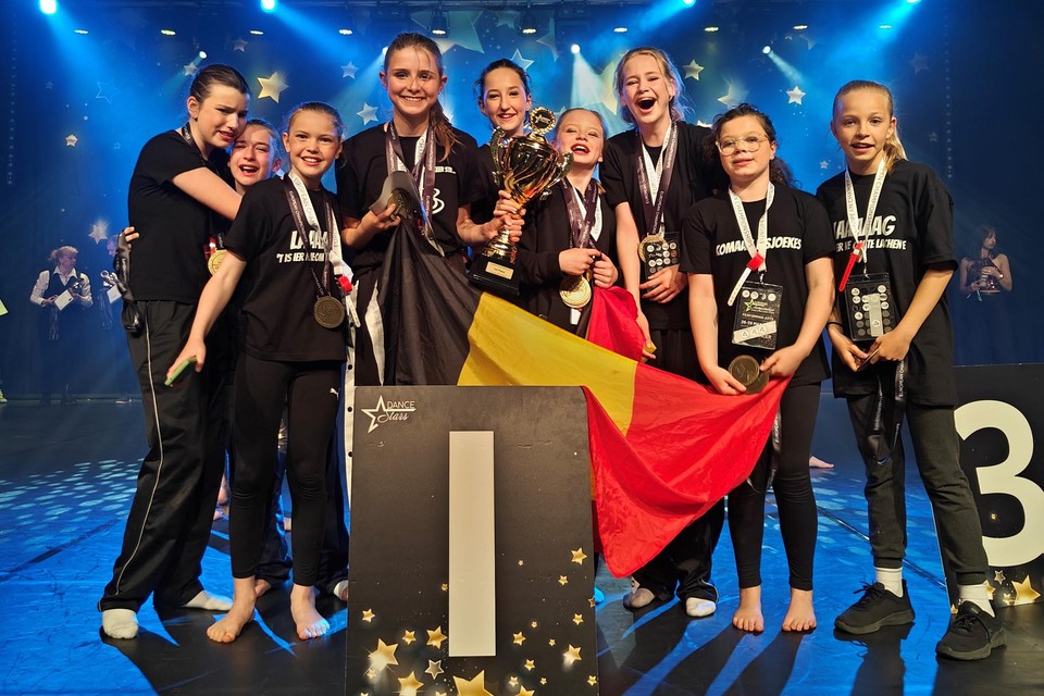 JJ Crew of DIOP Dance School also won gold medal in European Championship.
