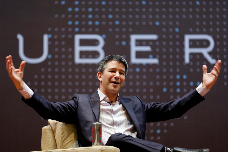 Travis Kalanick, de stichter van Uber.