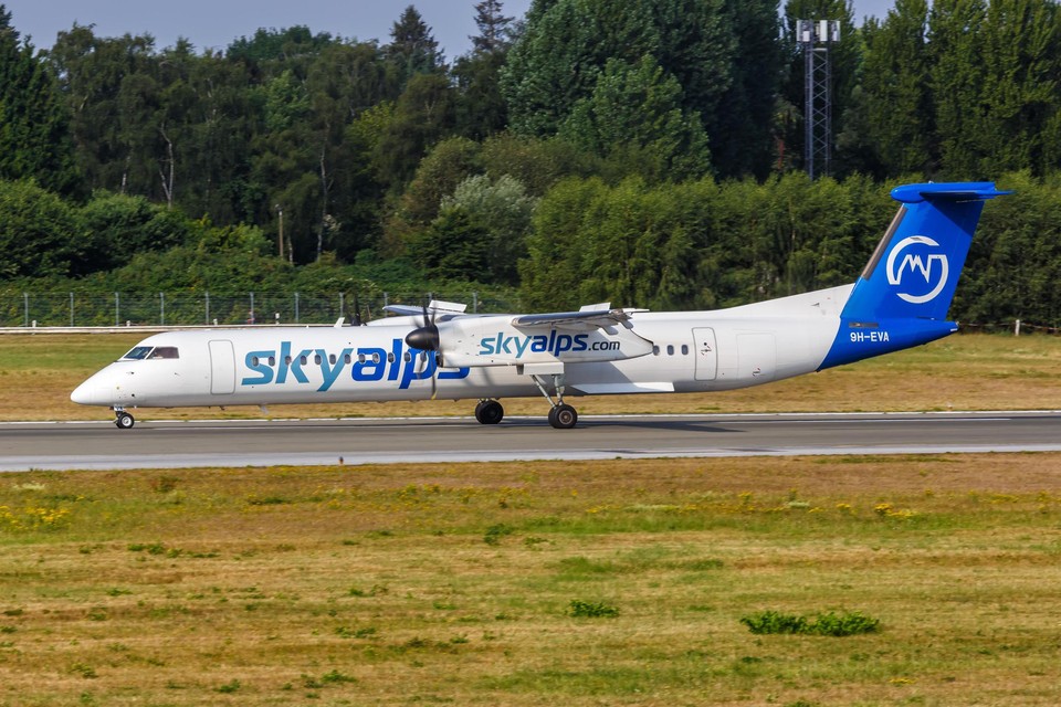 The Italian newcomer SkyAlps has been flying several times a week from Antwerp to Bolzano since December.