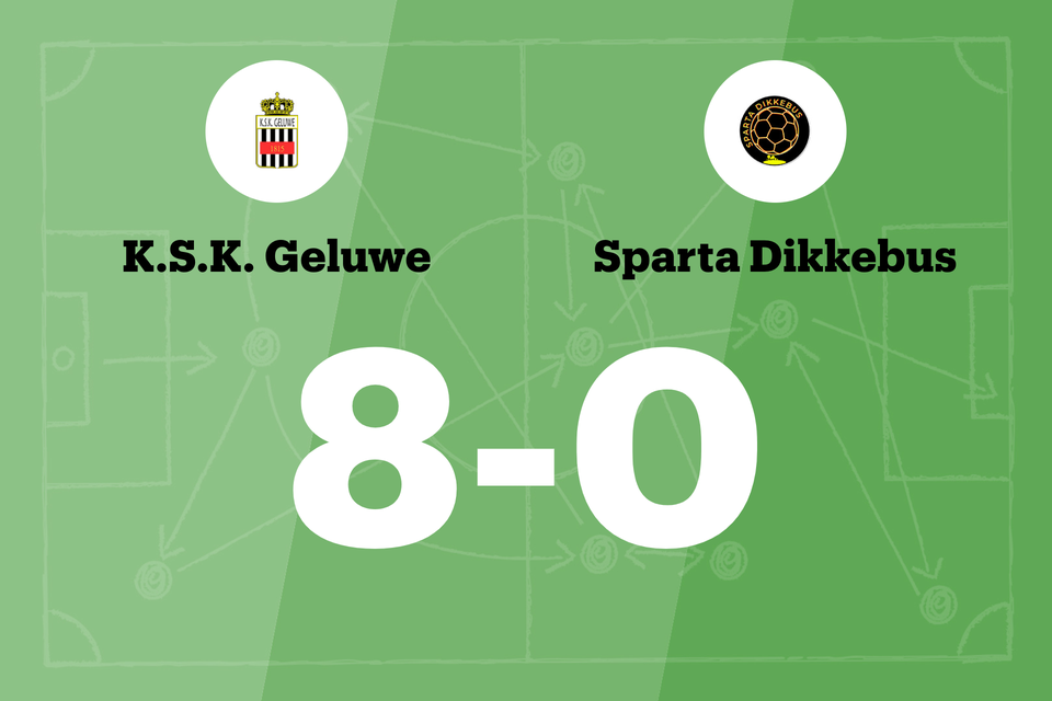 SK Geluwe - Sparta Dikkebus