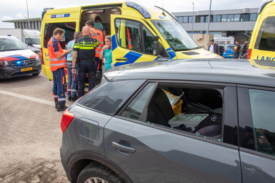 Hulpdiensten arriveerden massaal.