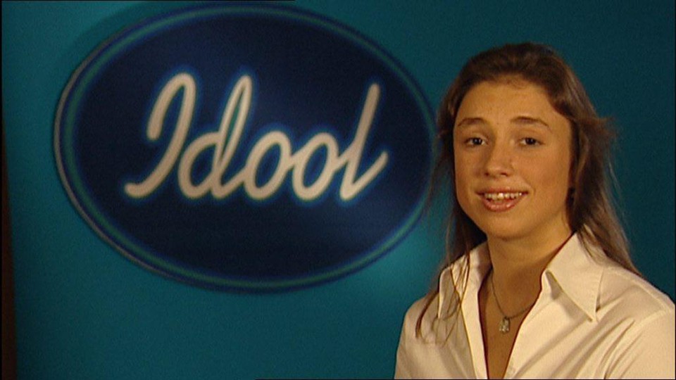 Natalia in 2003 tijdens de audities van ‘Idool’ 