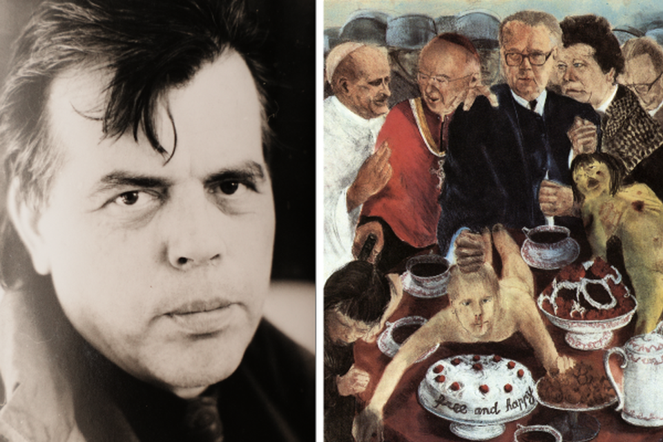 It was as without a trace as ‘the righteous judges’, but after half a century scandal painting ‘De Kindervrienden’ of Dees de Bruyne pops up again (remarkable)