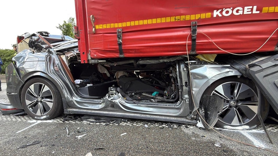 Heavy accident on A12 in Ekeren