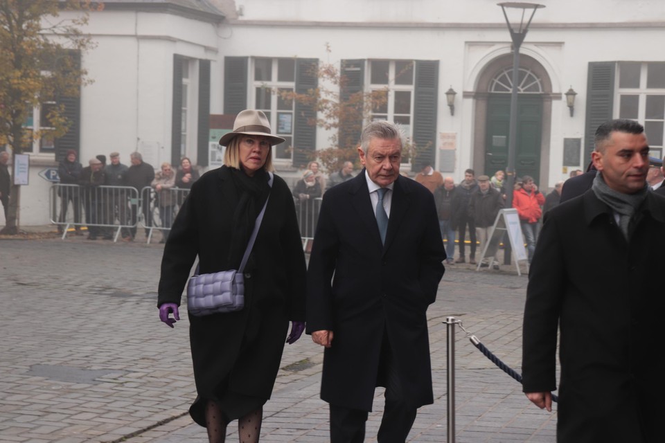 Karel De Gucht en zijn vrouw Mireille Schreurs. 