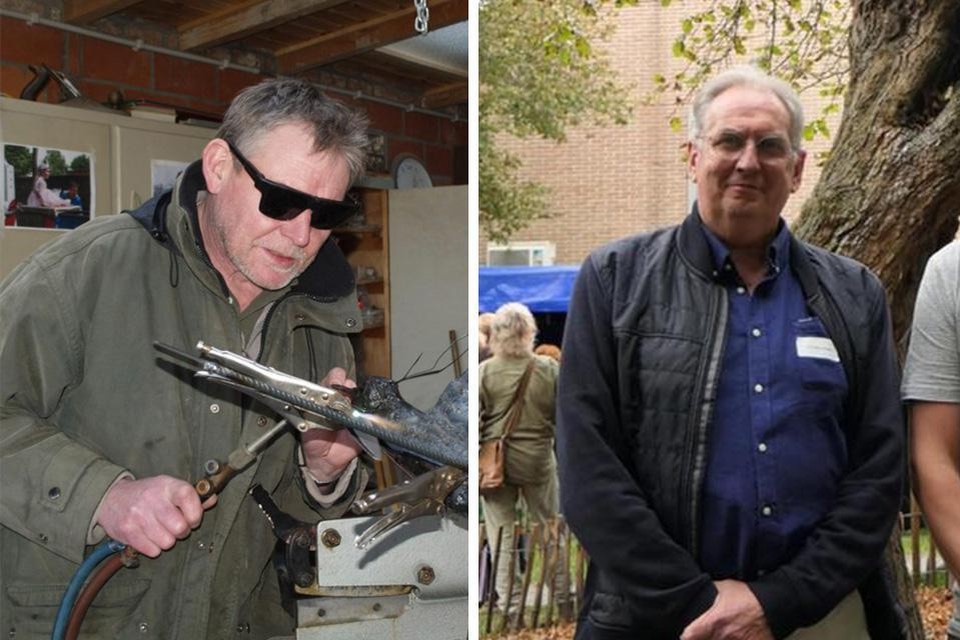 Erik Meersschaert (rechts) uit Kemzeke en Luc Heirbaut uit Beveren zijn op 27 november overleden.