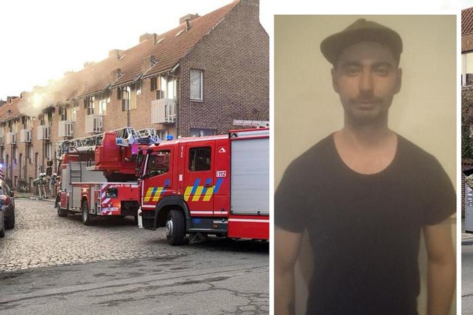 David Galle (26)  twijfelde niet en trok een brandende woning binnen. 