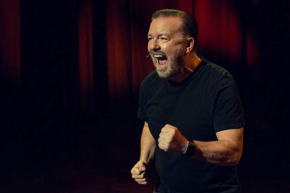 RECENSIE. 'Armageddon' van Ricky Gervais: Wat Ricky Gervais toch nog mag zeggen *** | Het Nieuwsblad Mobile