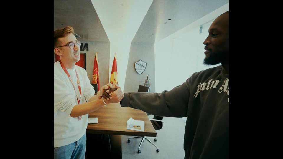 Bernard will remember his meeting with Romelu Lukaku for a long time, that was clear.