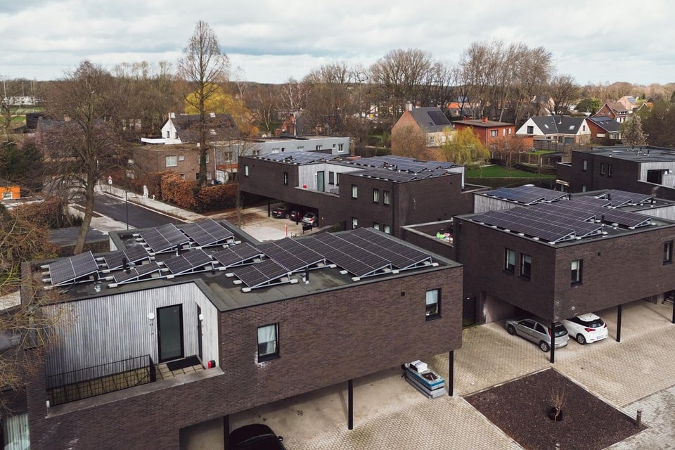 Zonnepanelen in de Vennekens.