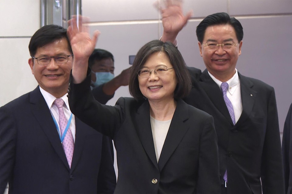 Presidente van Taiwan Tsai Ing-wen.