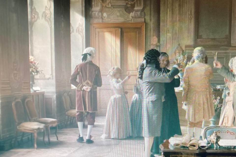 Screenshot uit aflevering 7 waarin de Keizerszaal van Sint-Truiden een hoofdrol speelt.